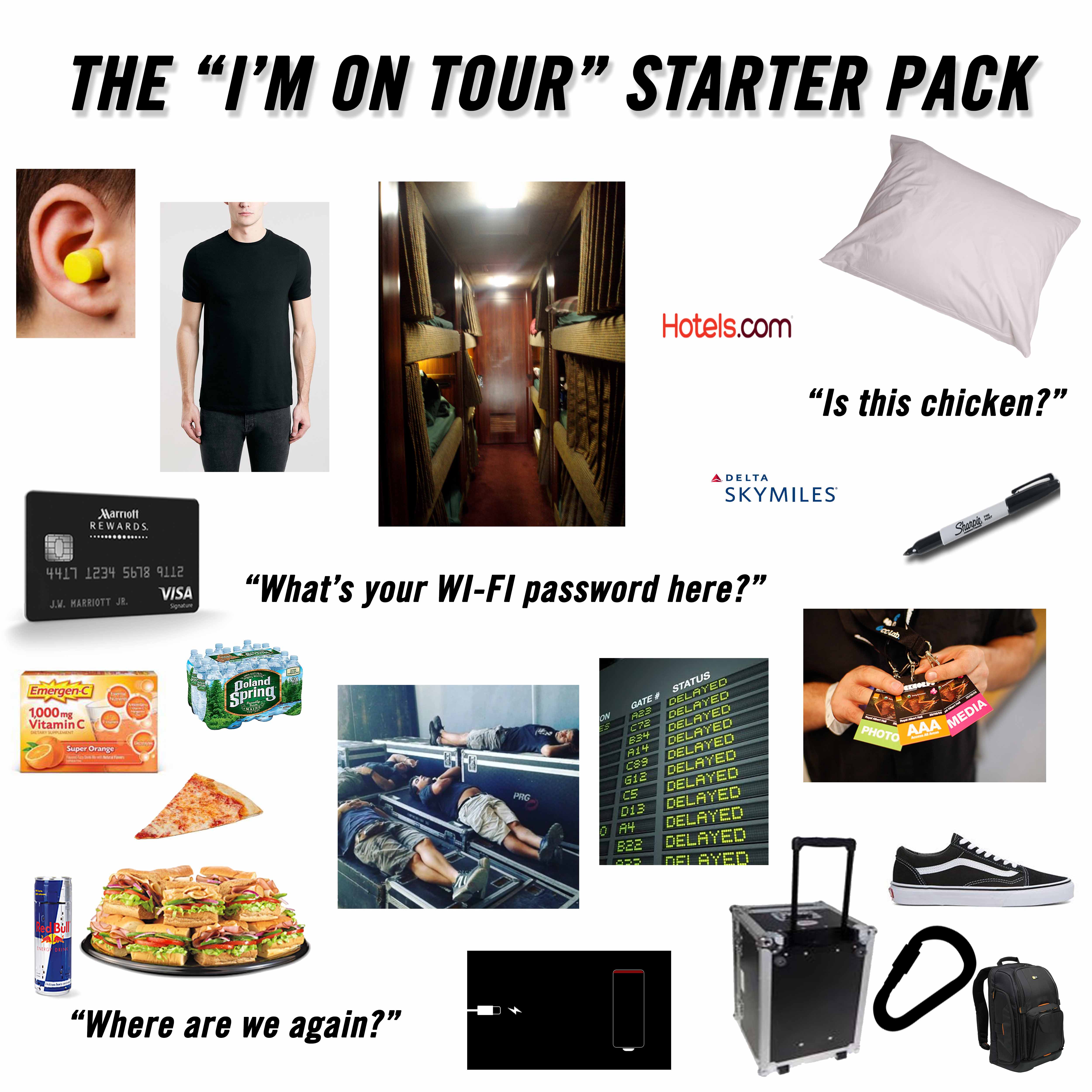 on tour meme